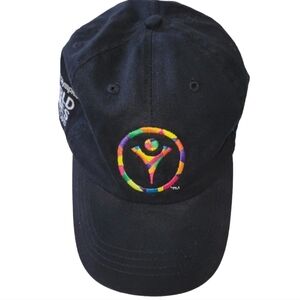Special Olympics World Games LA Black 2015 Official Cap Adjustable Velcro Back